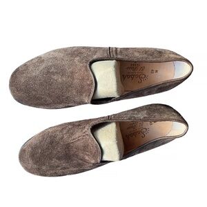 Sabah Handcrafted Suede Loafers – Brown